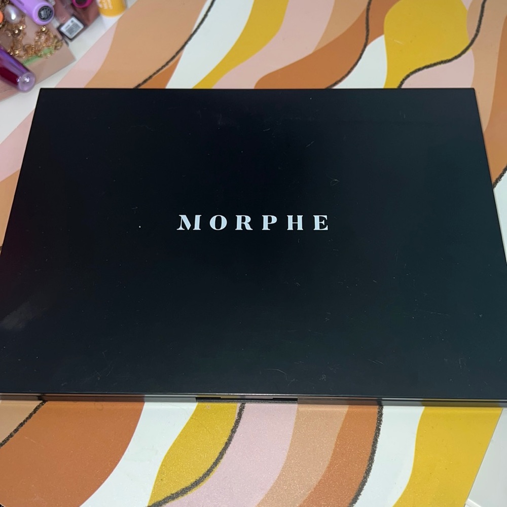 Morphe "Hot Spot" Pallet, Reds, teals, browns